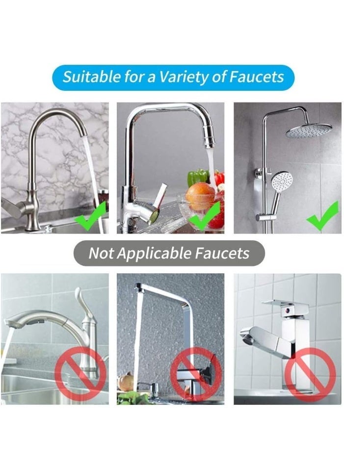 Giffy Sink Caddy Organizer Kitchen Faucet Sponge Holder Drainer Shelf Soap Sponge Stainless Steel Faucet Storage Rack - Silver - Image 3
